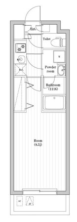 豊島千早レジデンスの物件間取画像